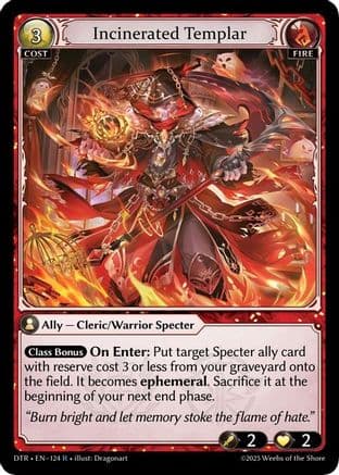 Incinerated Templar — Distorted Reflections