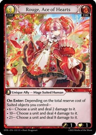 Rouge, Ace of Hearts — Distorted Reflections