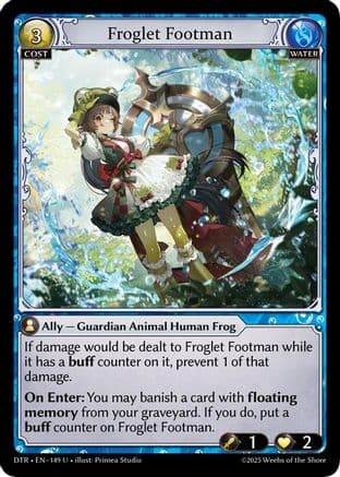 Froglet Footman — Distorted Reflections