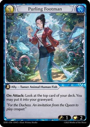 Purling Footman — Distorted Reflections