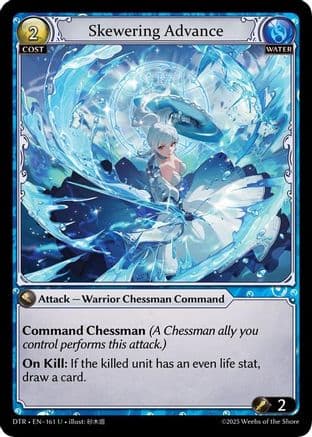 Skewering Advance — Distorted Reflections