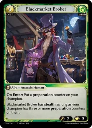 Blackmarket Broker — Distorted Reflections