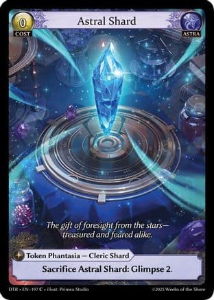 Astral Shard — Distorted Reflections Grand Archive TCG card by Primea Studio