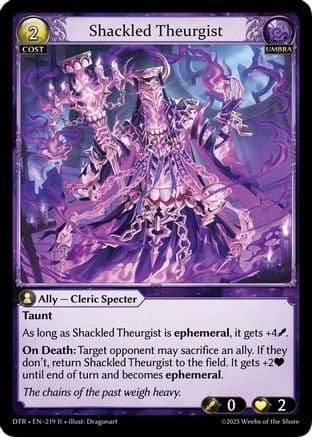 Shackled Theurgist — Distorted Reflections