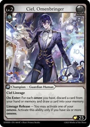Ciel, Omenbringer — Distorted Reflections Starter Decks