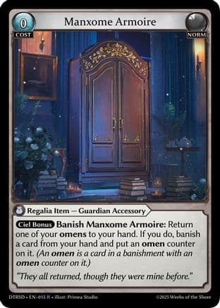 Manxome Armoire — Distorted Reflections Starter Decks