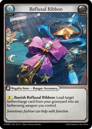 Refluxal Ribbon — Distorted Reflections Starter Decks