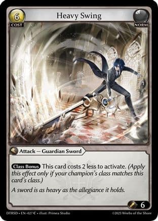 Heavy Swing — Distorted Reflections Starter Decks