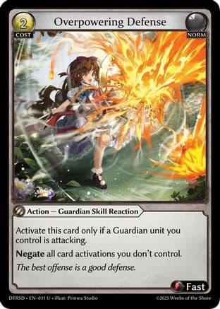 Overpowering Defense — Distorted Reflections Starter Decks