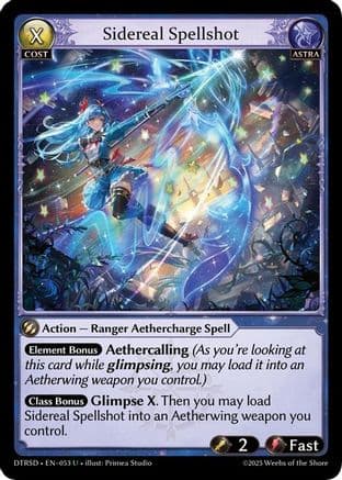 Sidereal Spellshot — Distorted Reflections Starter Decks