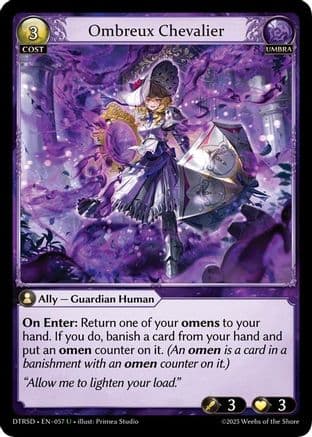 Ombreux Chevalier — Distorted Reflections Starter Decks