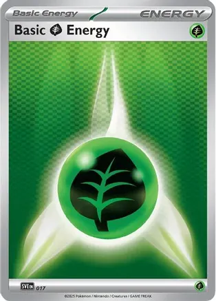 Basic Grass Energy - 017 — SVE: Scarlet & Violet Energies