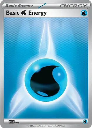 Basic Water Energy - 019 — SVE: Scarlet & Violet Energies