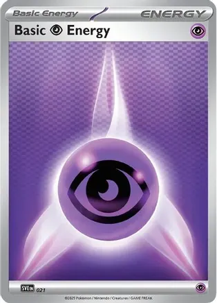 Basic Psychic Energy - 021 — SVE: Scarlet & Violet Energies