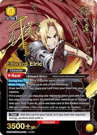 Edward Elric (012) (SR**) — UE09BT: FULLMETAL ALCHEMIST