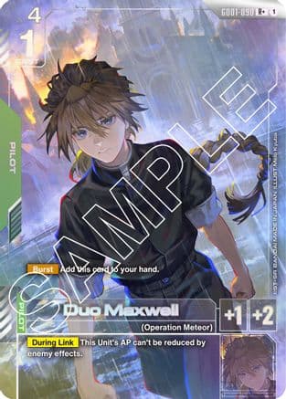 Duo Maxwell (R+) — Newtype Rising