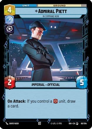 Admiral Piett - In Command Now — Intro Battle: Hoth