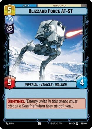 Blizzard Force AT-ST (89/104) — Intro Battle: Hoth