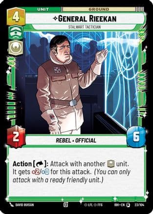 General Rieekan - Stalwart Tactician — Intro Battle: Hoth