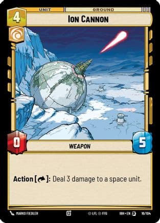 Ion Cannon — Intro Battle: Hoth
