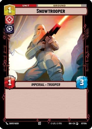 Snowtrooper (87/104) — Intro Battle: Hoth