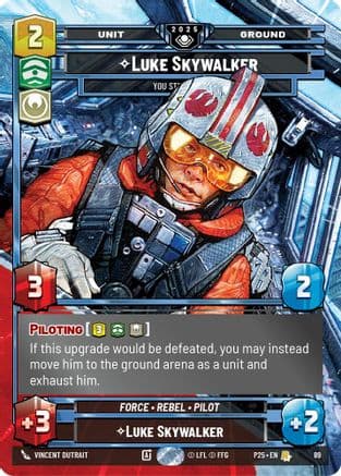 Luke Skywalker - You Still With Me? — Organized Play Promos