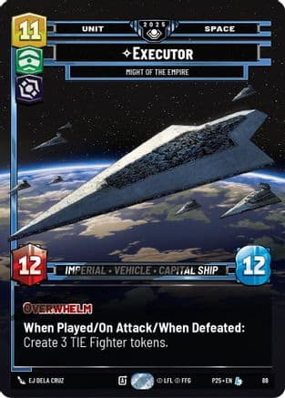 Executor - Might of the Empire — Organized Play Promos