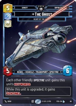 The Ghost - Heart of the Family — Organized Play Promos Star Wars: Unlimited card by Reno