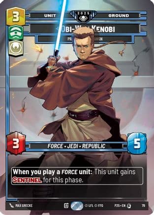 Obi-Wan Kenobi - Protective Padawan — Organized Play Promos