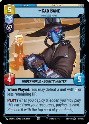 Cad Bane - Impressed Now? — Secrets of Power