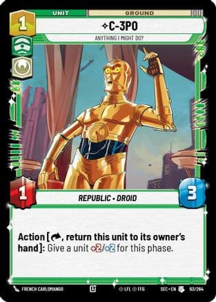 C-3PO - Anything I Might Do? — Secrets of Power