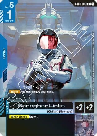 Banagher Links (Launch Event) — Gundam Promotional Cards