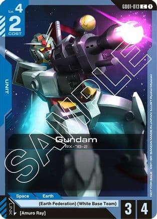 Gundam (GD01-013) (Launch Kit 01) — Gundam Promotional Cards