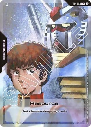 Resource (RP-003) (Mobile Suit Gundam) — Promotional Resource Tokens