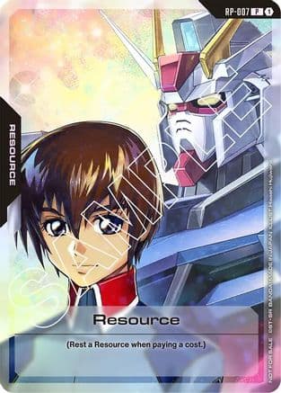 Resource (RP-007) (Mobile Suit Gundam SEED) — Promotional Resource Tokens Gundam Card Game card by Hisashi Fujiwara