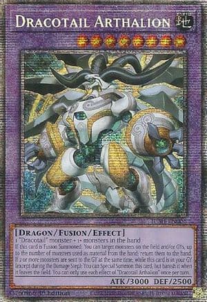 Dracotail Arthalion (Starlight Rare) — Justice Hunters Yu-Gi-Oh! card by TONY ÉLAN
