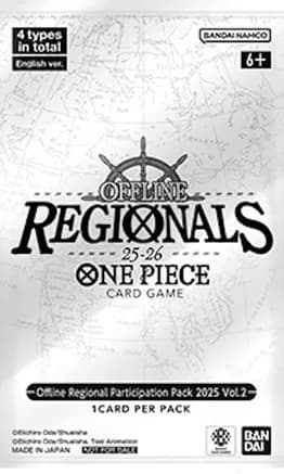 Offline Regional Participation Pack 2025 Vol. 2 — One Piece Promotion Cards