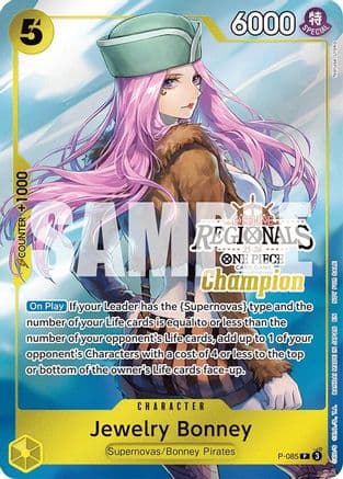 Jewelry Bonney (Offline Regional Champion Card Set 2025 Vol.2) — One Piece Promotion Cards
