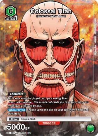 Colossal Titan (R*) — Union Arena card