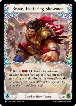 Bravo, Flattering Showman — Welcome Deck Bravo