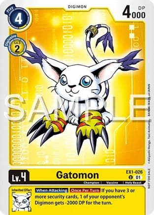 Gatomon (Time Stranger Demo Deck) — Digimon Demo Deck Exclusive Cards
