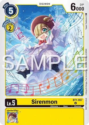 Sirenmon (Time Stranger Demo Deck) — Digimon Card Game card
