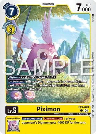 Piximon (Time Stranger Demo Deck) — Digimon Card Game card