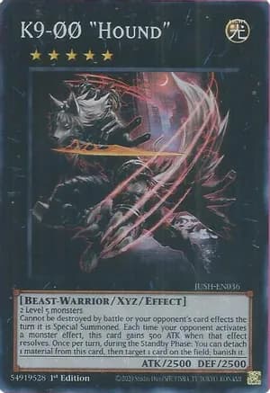 K9-00 "Hound" (Super Rare) — Justice Hunters