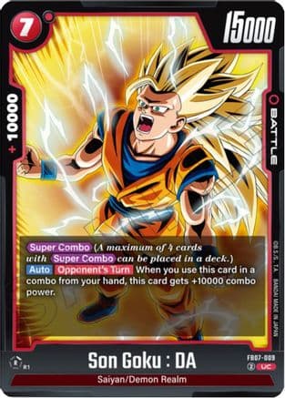 Son Goku : DA - FB07-009 — Wish For Shenron