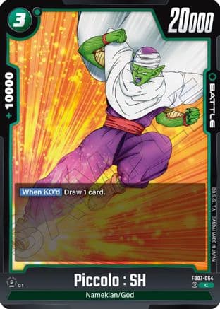 Piccolo : SH - FB07-064 — Wish For Shenron