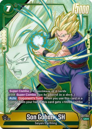 Son Gohan : SH - FB07-057 (Alternate Art) — Wish For Shenron