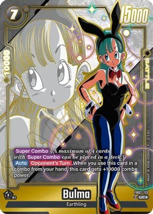 Bulma - FB07-113 (Alternate Art) — Wish For Shenron