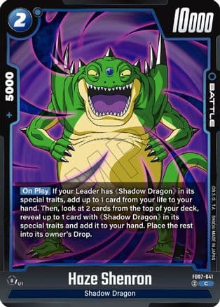 Haze Shenron — Wish For Shenron