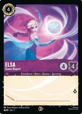 Elsa - Queen Regent — Disney Lorcana Promo Cards